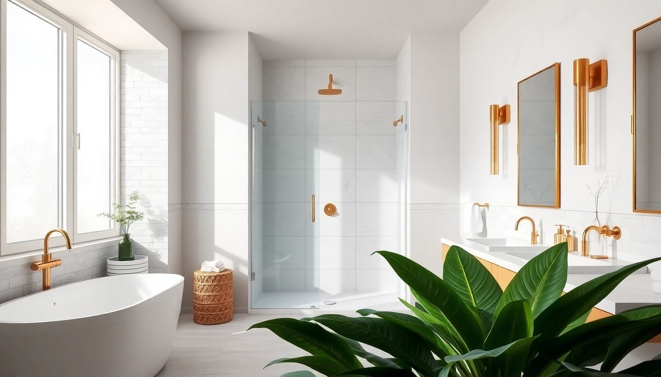 Experience elegant showers Australia with stylish design elements in a modern bathroom setting.