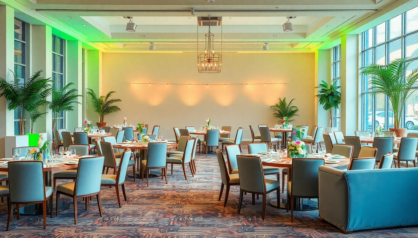 Stylish Event Furniture Rentals create a welcoming atmosphere in a beautifully decorated event space.