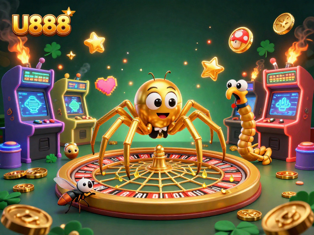 U888 offers an engaging casino experience with vibrant characters and exciting gaming elements.