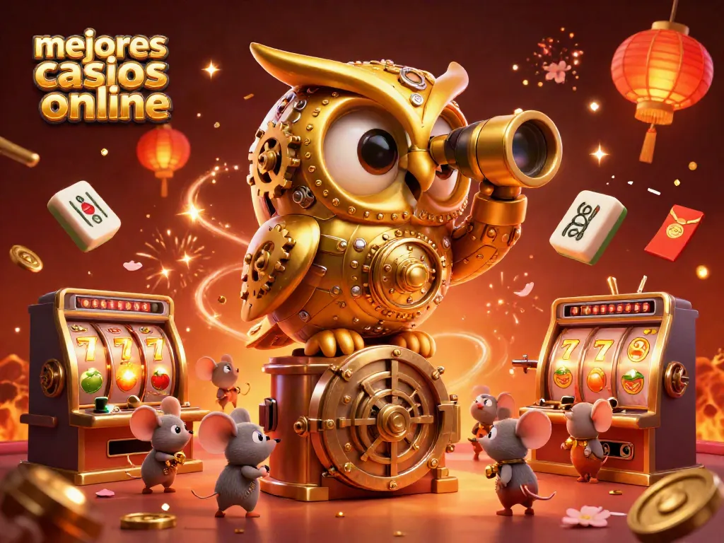 Explora los mejores casinos online mientras giran los carretes y caen las monedas en un ambiente vibrante.