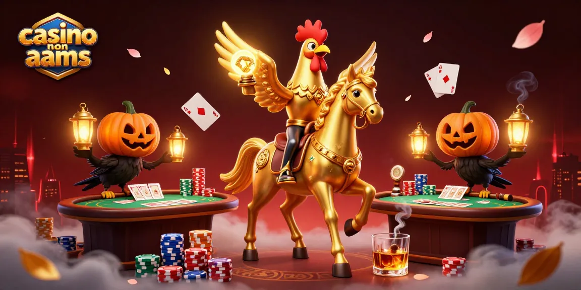 Giocatori si divertono nei casino non AAMS, con tavoli da poker e luci calde sullo sfondo.