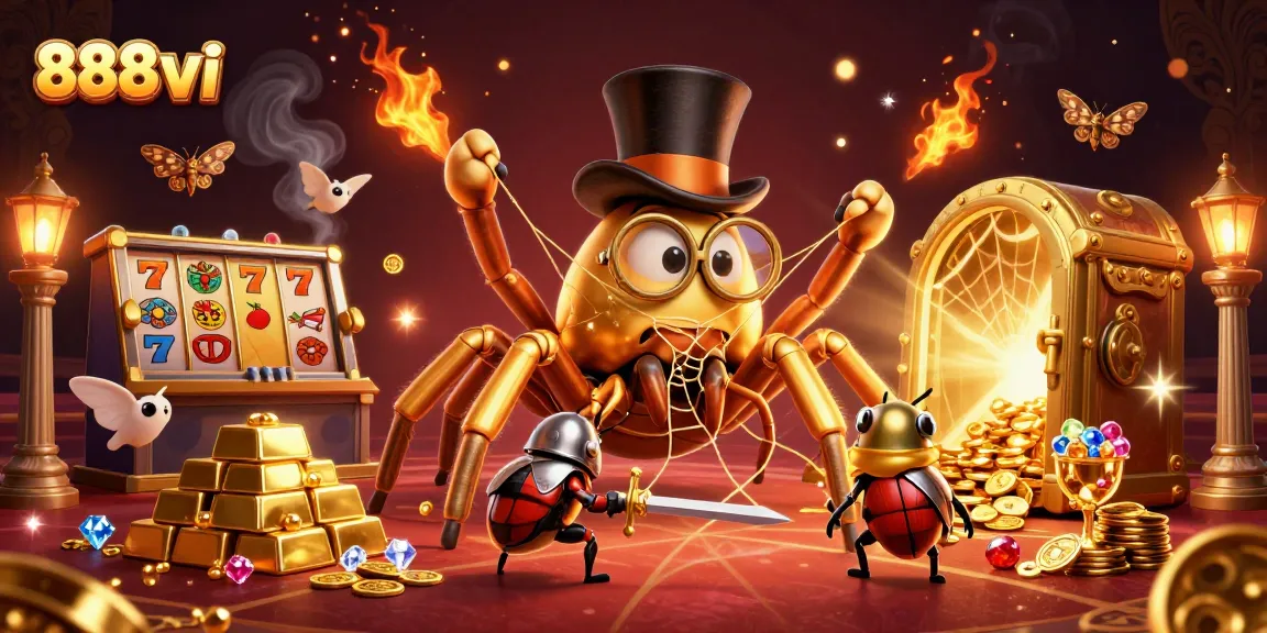 Experience thrilling gameplay with 888vi by spinning slots and winning big in a magical casino world.