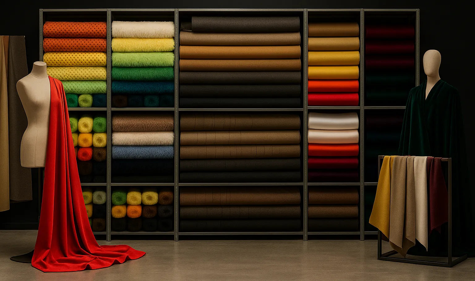 Uni katoen stof voor kleding en interieur