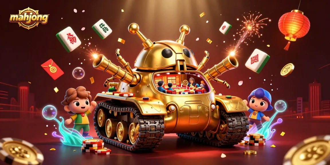 Play mahjong with an exciting 3D casino beetle tank, rich details, and vibrant thematic elements.