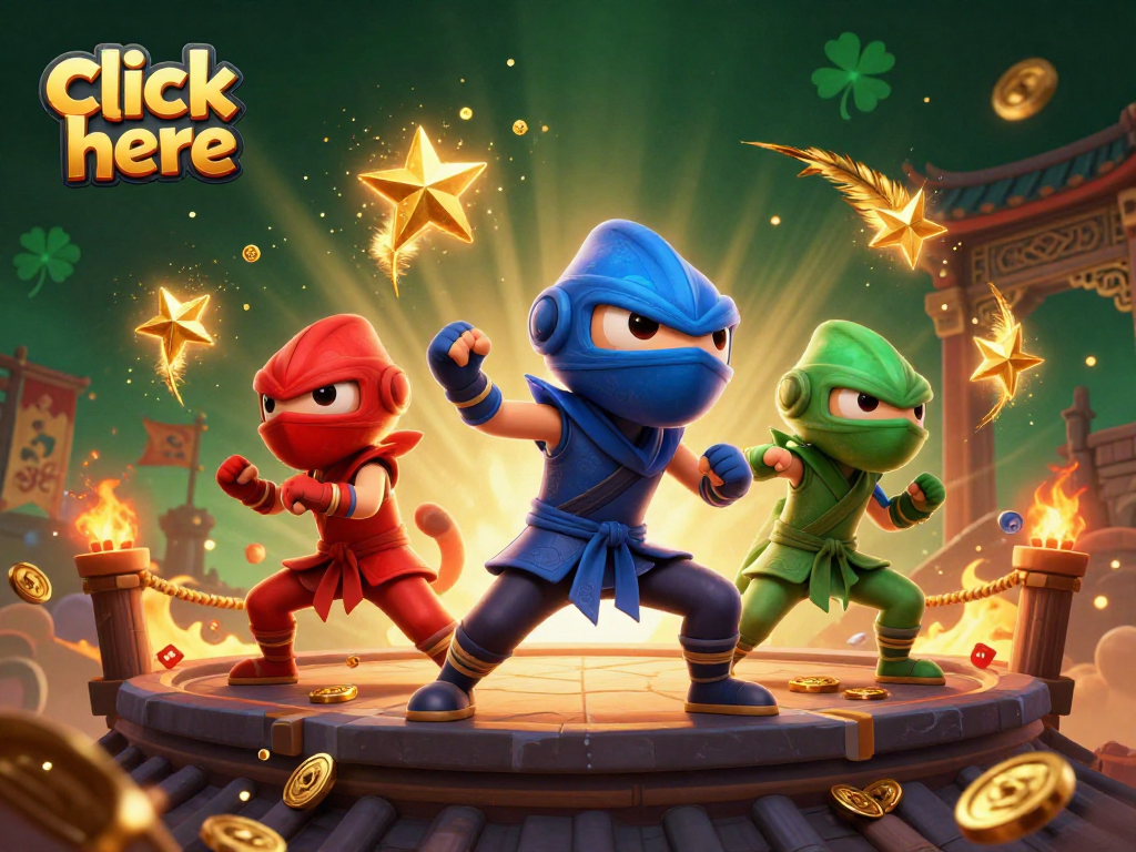 Click here to engage with our ninja chameleons showcasing thrilling casino action amidst golden coins and dynamic effects.