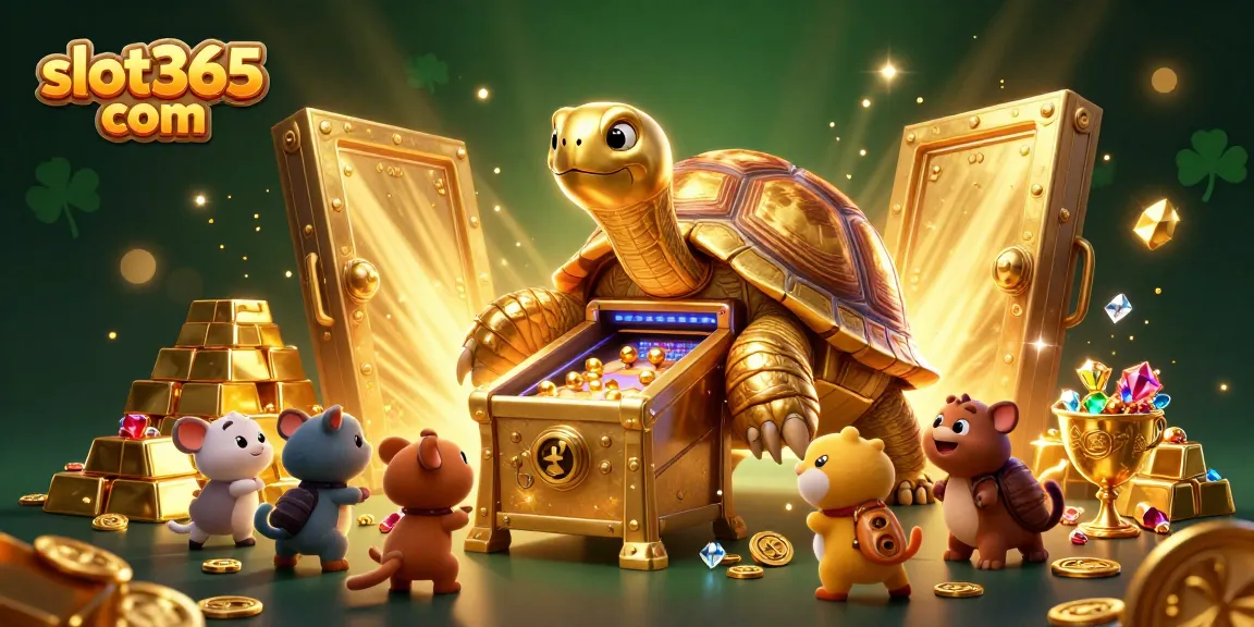 Experience thrilling gameplay at slot365 com with a vibrant scene full of treasures and exciting elements.