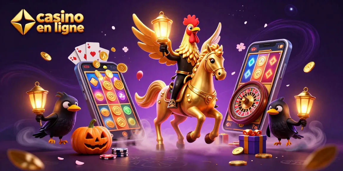 Jouez à des jeux captivants sur un casino en ligne avec des personnages fantastiques.