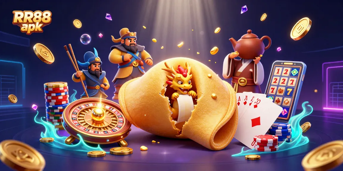 Spin the reels on RR88 apk while the fortune cookie reveals secrets to winning big in the casino!