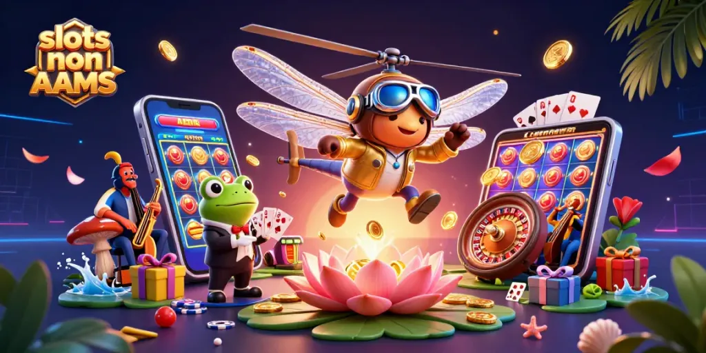 Scommetti e vinci con i giochi slot non AAMS, protagonisti e atmosfere vivaci.
