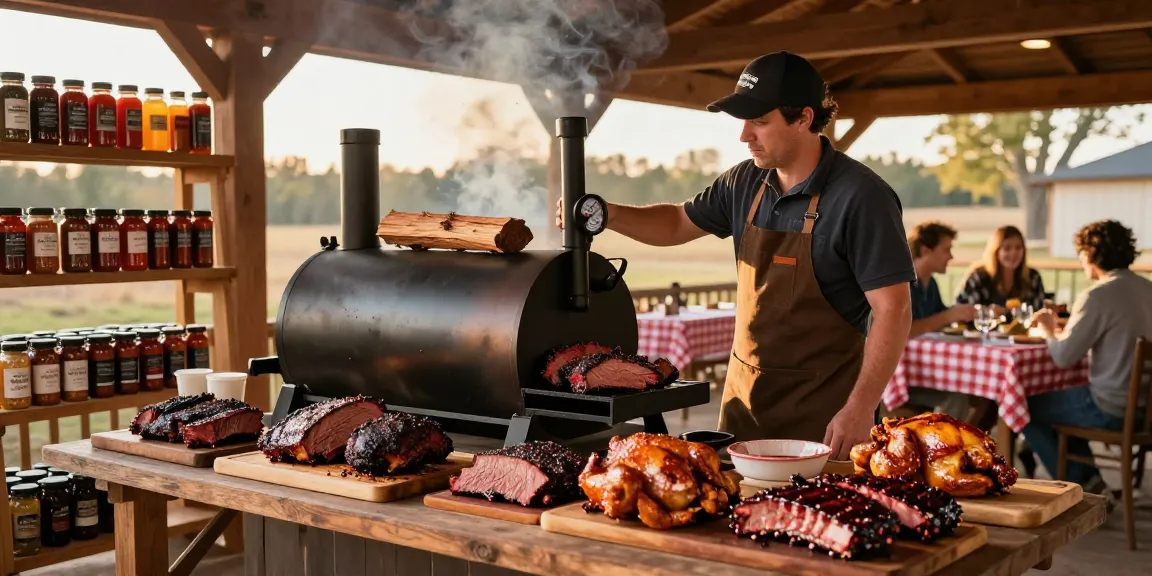 Experience the rokok88 login for premium smoked meats in a cozy smokehouse.