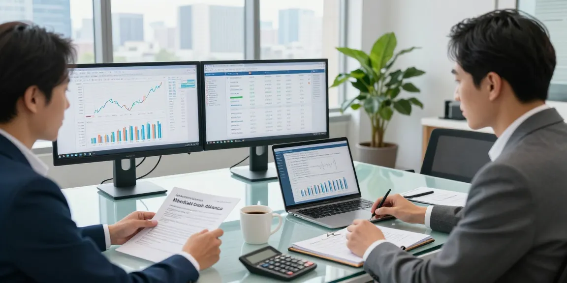 Understanding merchant cash advance vs business loan in a modern office.