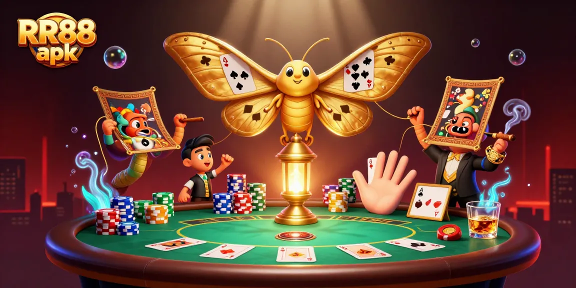Win big with RR88 apk while enjoying colorful casino scenes and poker excitement!
