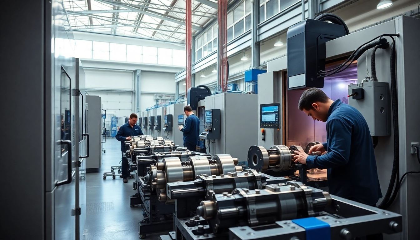 Craft custom part manufacturer creating precision components in a state-of-the-art facility.