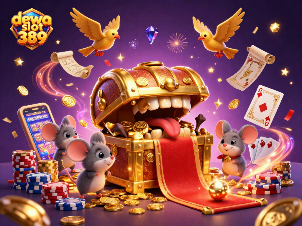Dewa slot 389 menawarkan pengalaman judi slot yang menguntungkan dengan karakter menarik dan banyak hadiah.