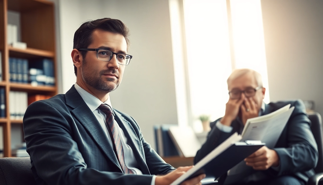 Clearwater truck accident attorney providing legal guidance to a truck accident victim.