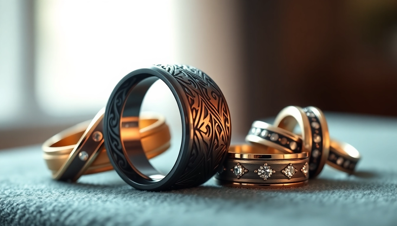 Distinctive Unique Wedding Bands for Men: Find Your Perfect Match