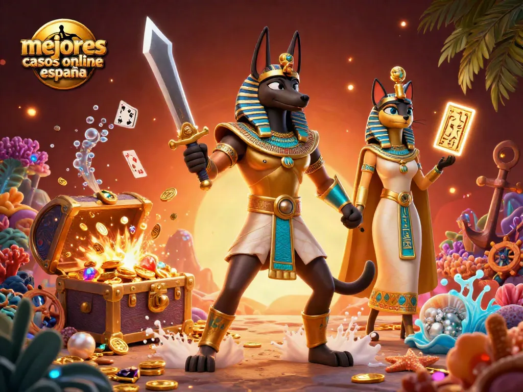 Visita los mejores casinos online en España y experimenta la emoción de jugar a tragamonedas y más.