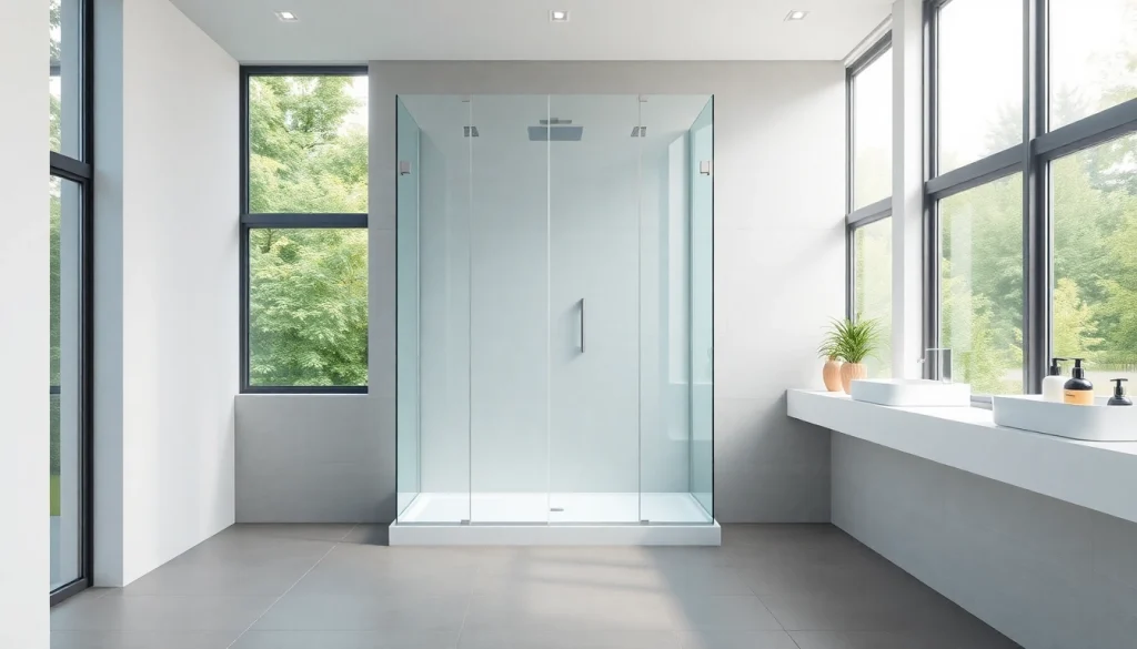 Erleben Sie die stilvolle sonni Duschkabine in einem modernen Badezimmer mit eleganten Details.