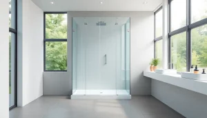 Erleben Sie die stilvolle sonni Duschkabine in einem modernen Badezimmer mit eleganten Details.