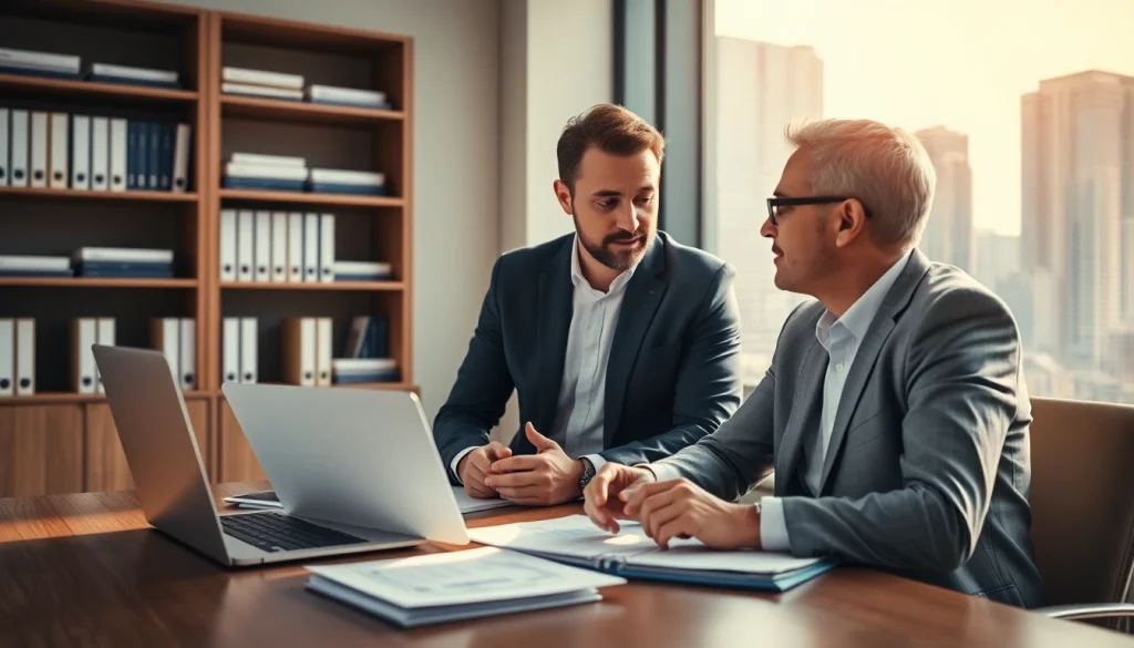 카드 한도 현금화 전문가와 상담하는 모습의 이미지
