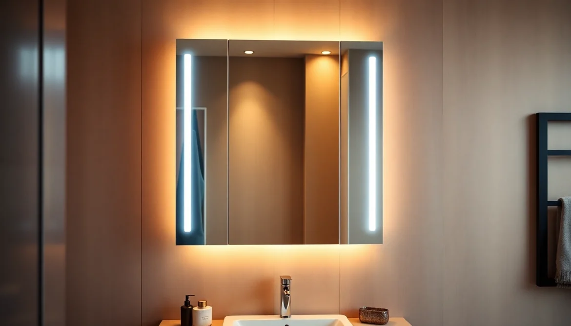 Moderne Badezimmereinrichtung: Der sonni Spiegelschrank als stilvolles Element