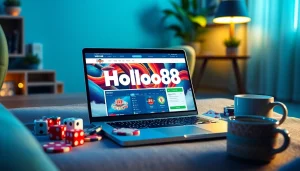 Engaging online betting scene featuring Hello88 interface with betting elements.