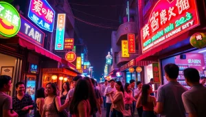 Experience the vibrant 호치민밤문화 with lively nightlife scenes in Ho Chi Minh City, 2025.