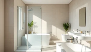 Transform your space with elegant showers au featuring modern designs and luxury bathroom fixtures.