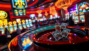 Experience high-energy action at csgo gambling sites with players around a roulette wheel.