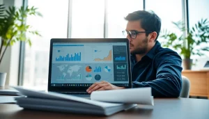 Evaluate the key features of das 140 while analyzing data in a modern office.