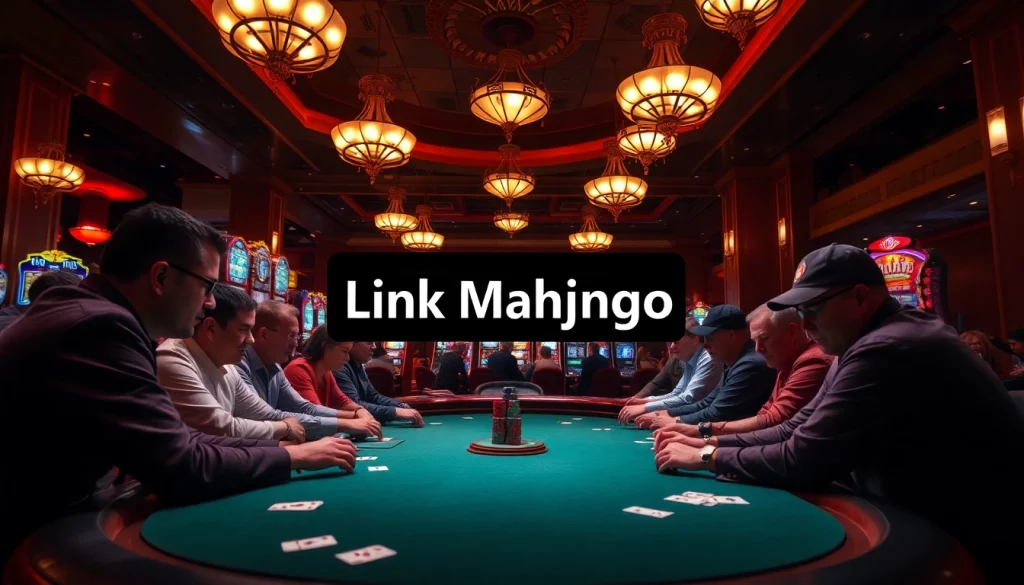 Experience the thrill of winning with Link Mahjong at an exciting casino table, where strategy meets fun.