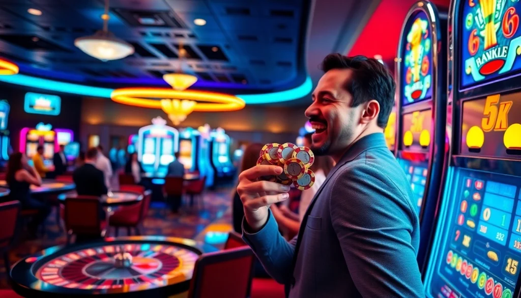 Rasakan sensasi situs deposit 5k saat para pemain terlibat dalam permainan kasino yang seru.