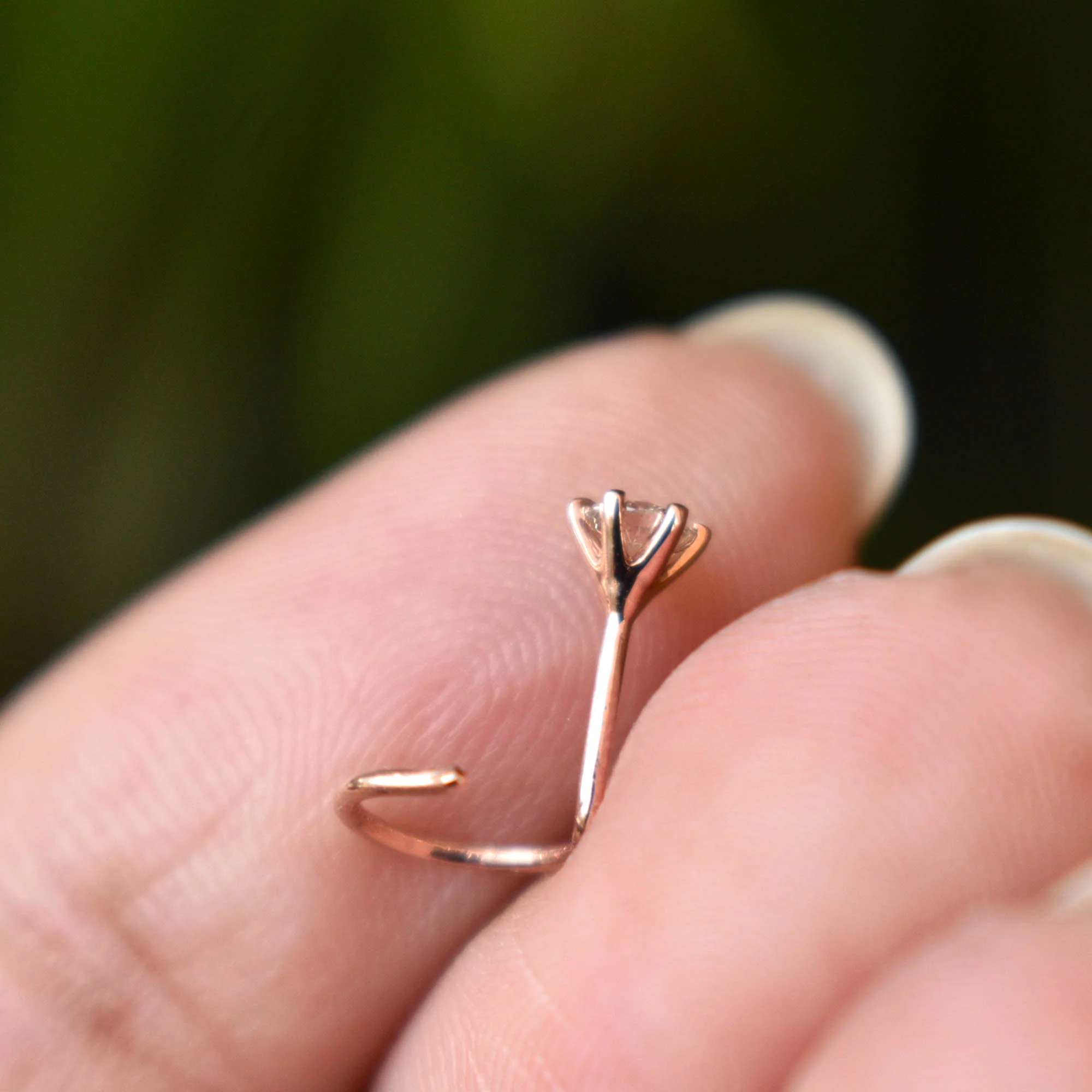 Shop Diamond Nose Ring at London Diamond Online